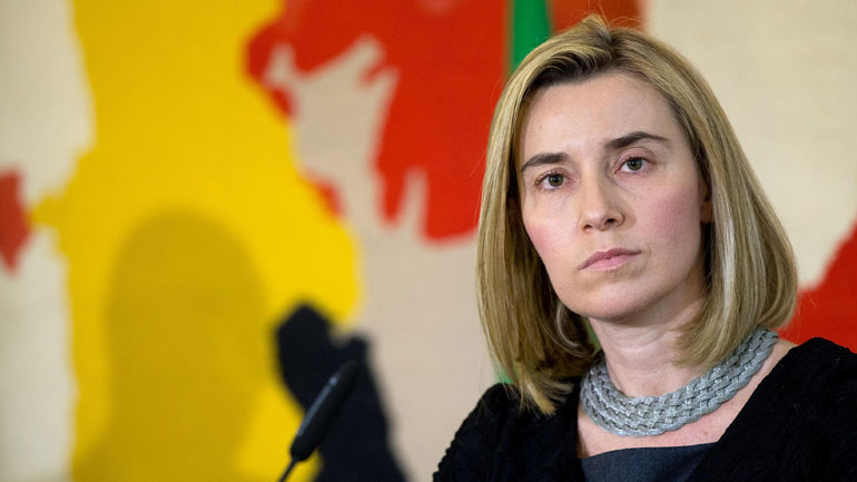 «Αγανάκτηση» Μογκερίνι για τη δολοφονία του Νεμτσόφ